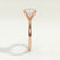 LULU - Round Lab Diamond 18k Rose Gold Solitaire