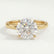 LULU - Round Lab Diamond 18k Yellow Gold Solitaire Ring