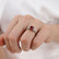 LEANORA - Round Ruby 950 Platinum Trilogy