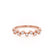 LIBRA - Lab Diamond Statement Eternity 18k Rose Gold Eternity Lily Arkwright