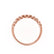 LIBRA - Lab Diamond Statement Eternity 18k Rose Gold Eternity Lily Arkwright