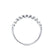 LIBRA - Lab Diamond Statement Eternity 18k White Gold Eternity Lily Arkwright