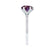 LILLIE LUXE - Round Alexandrite Solitaire Engagement Ring 18k White Gold