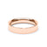 - Flat Court Profile Wedding Band 9k Rose Gold Wedding Bands Lily Arkwright