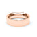 - Flat Court Profile Wedding Band 9k Rose Gold Wedding Bands Lily Arkwright