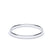 - Regular Court Profile Plain Wedding Ring 9k White Gold Wedding Bands Lily Arkwright