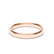 - Oval Profile Wedding Ring 9k Rose Gold Wedding Bands Lily Arkwright