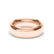 - Oval Profile Wedding Ring 9k Rose Gold Wedding Bands Lily Arkwright