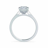 ROSALEE - Princess Lab Diamond 950 Platinum Solitaire