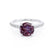 CATALINA - Round Alexandrite Solitaire Engagement Ring 950 Platinum