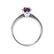 CATALINA - Round Alexandrite Solitaire Engagement Ring 950 Platinum