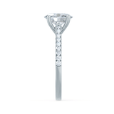 VIOLA - Elongated Cushion Lab Diamond Platinum Shoulder Set