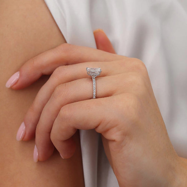 Hidden Halo Rings: Crafting Unexpected Beauty