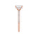 LIVELY - Princess Lab Diamond 18k Rose Gold Petite Hidden Halo