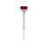 LIVELY - Princess Ruby 950 Platinum Petite Hidden Halo Pavé Shoulder Set Ring
