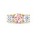 LEANORA - Round Champagne Sapphire 18k Yellow Gold Trilogy Engagement Ring Lily Arkwright