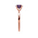 LOTTIE - Round Alexandrite Solitaire Engagement Ring 18k Rose Gold