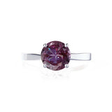 LOTTIE - Chatham® Round Alexandrite Solitaire Engagement Ring 950 Platinum