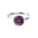 LOTTIE - Round Alexandrite Solitaire Engagement Ring 950 Platinum