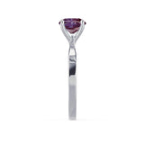 LOTTIE - Chatham® Round Alexandrite Solitaire Engagement Ring 950 Platinum