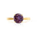 LOTTIE - Round Alexandrite Solitaire Engagement Ring 18k Yellow Gold