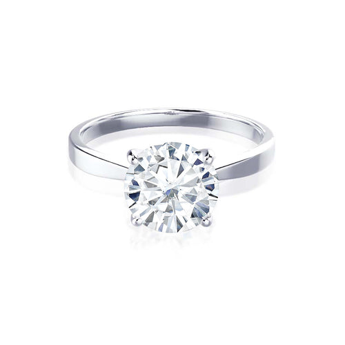 LOTTIE - Ready to Ship 1.00ct Round Lab Diamond 9k White Gold Solitaire