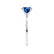 LULU - Cushion Blue Sapphire 950 Platinum Petite Solitaire Ring
