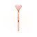 LULU - Cushion Champagne Sapphire 18k Rose Gold Petite Solitaire Ring