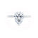 LULU - Ready to Ship 1.01ct Pear Lab Diamond Platinum 950 Solitaire