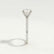 MACY - Cushion Lab Diamond 18k White Gold Petite Shoulder Set