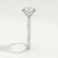 MACY - Elongated Cushion Lab Diamond Platinum Petite Shoulder Set