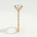 MACY - Elongated Cushion Lab Diamond 18k Yellow Gold Petite Shoulder Set
