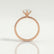 MACY - Marquise Lab Diamond 18k Rose Gold Petite Solitaire