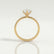 MACY - Marquise Lab Diamond 18k Yellow Gold Petite Solitaire