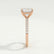 MACY - Princess Lab Diamond 18k Rose Gold Petite Solitaire