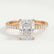 MACY - Radiant Lab Diamond 18k Rose Gold Micro Pavé