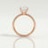 MACY - Radiant Lab Diamond 18k Rose Gold Micro Pavé