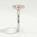 MARGOT - Oval Pink Lab Diamond Platinum Bezel Solitaire