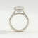 MARGOT - Elongated Cushion Lab Diamond Platinum Bezel Solitaire