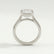 MARGOT - Emerald Lab Diamond Platinum Bezel Solitaire