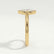 MARGOT - Marquise Lab Diamond 18k Yellow Gold Bezel Solitaire