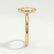 MARGOT - Oval Lab Diamond 18k Yellow Gold Bezel Solitaire