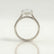MARGOT - Pear Lab Diamond 18k White Gold Bezel Solitaire