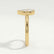 MARGOT - Pear Lab Diamond 18k Yellow Gold Bezel Solitaire