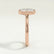 MARGOT - Radiant Lab Diamond 18k Rose Gold Bezel Solitaire