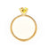 MACY - Elongated Cushion Yellow Sapphire 18k Yellow Gold Petite Pavé Shoulder Set Ring
