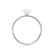 MACY - Ready to Ship 0.51ct Pear Lab Diamond 18K White Gold Petite Solitaire
