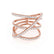 MIRABEL - Lab Diamond Statement Eternity 18k Rose Gold Eternity Lily Arkwright
