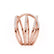 MIRABEL - Lab Diamond Statement Eternity 18k Rose Gold Eternity Lily Arkwright