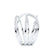 MIRABEL - Lab Diamond Statement Eternity 18k White Gold Eternity Lily Arkwright